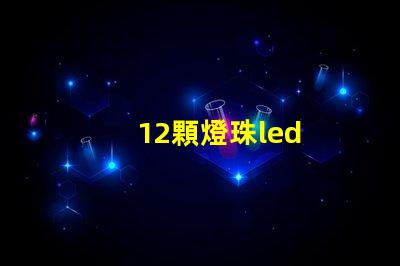 12顆燈珠led