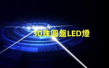 30珠圓盤LED燈