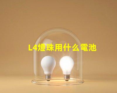 L4燈珠用什么電池