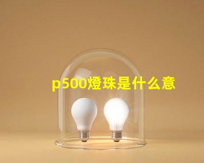 p500燈珠是什么意思