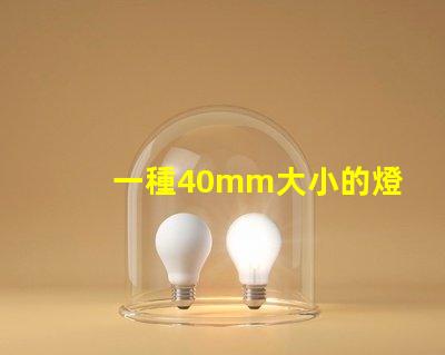 一種40mm大小的燈珠,擁有10個獨立光源