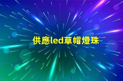 供應led草帽燈珠