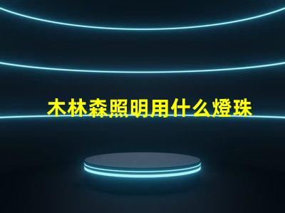 木林森照明用什么燈珠