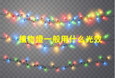 植物燈一般用什么光效燈珠