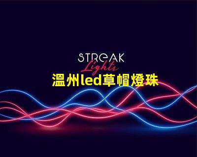 溫州led草帽燈珠