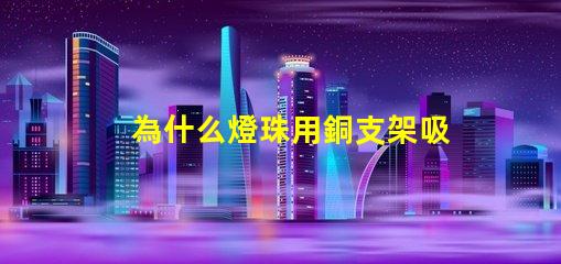 為什么燈珠用銅支架吸磁