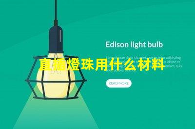 直插燈珠用什么材料