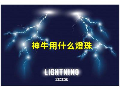 神牛用什么燈珠