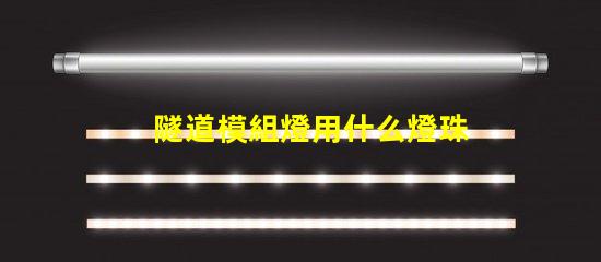 隧道模組燈用什么燈珠