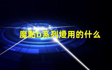 魔點b系列燈用的什么燈珠