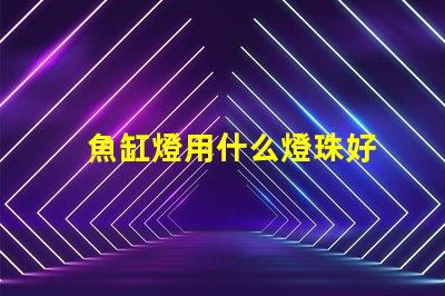 魚缸燈用什么燈珠好